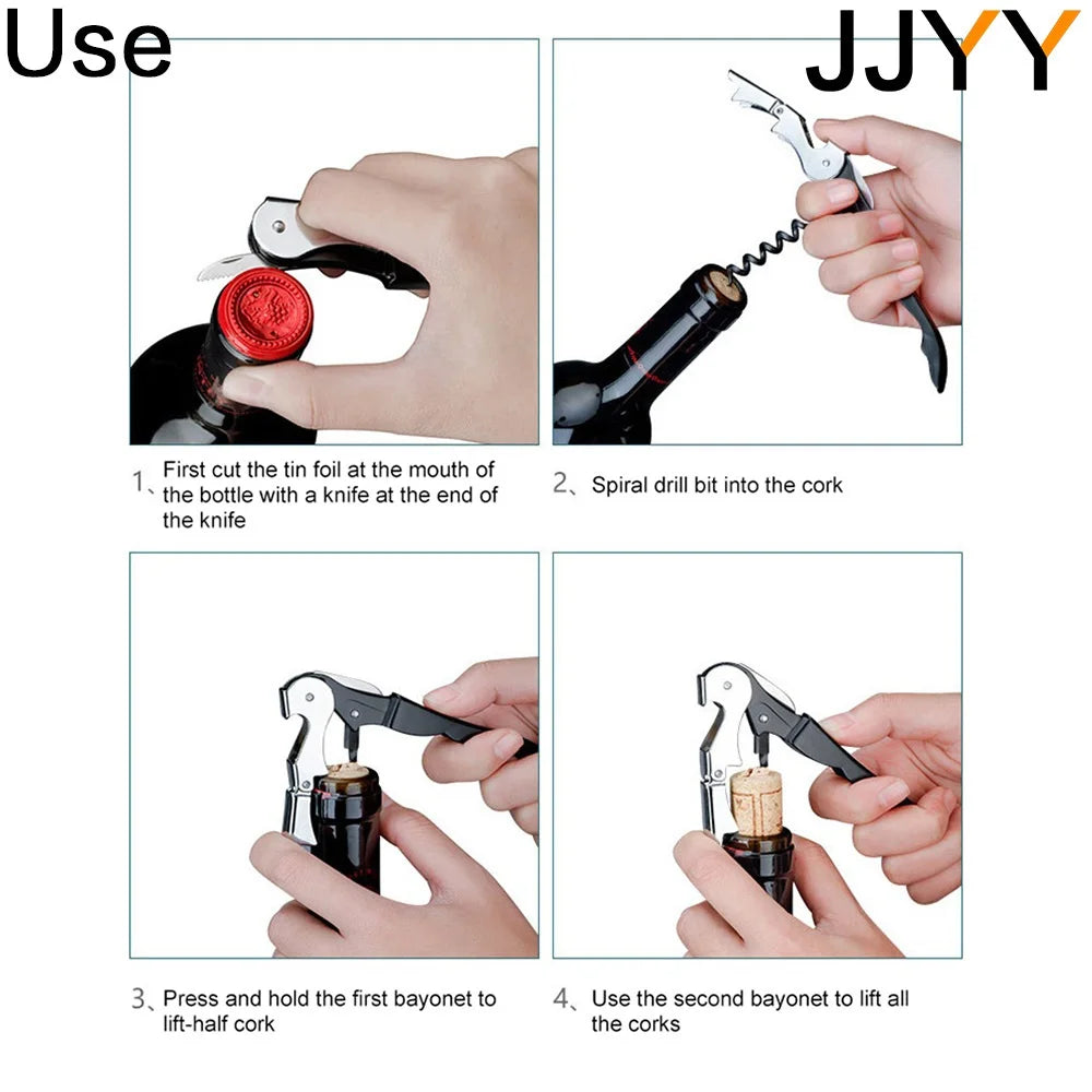 NEW Creative Hippocampus  Stainless Steel Wine Corkscrew Beer Bottle Cap Remover Cutter For Kitchen Tools Bar Home Accessories