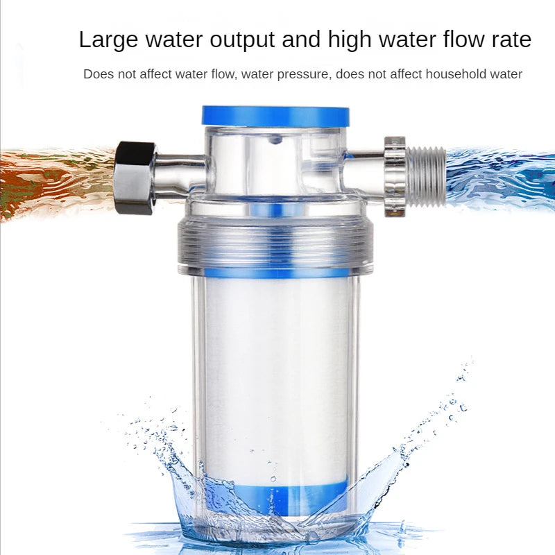 Purifier Output Universal Shower Filter PP Cotton Shower Strainer Water Pre-filter For Washing Machine Kitchen Faucet Accessory